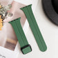 Frendorf | Für Apple Watch SE 2023 40mm Magnetische Quadratische Schnalle Silikon-Uhrenarmband (Alfalfa)