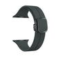 Frendorf | Für Apple Watch SE 40mm Magnetische Quadratische Schnalle Silikon Uhrband (Dunkelgrau)