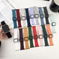 Frendorf | Für Apple Watch Series 2 42mm Magnetische Quadratische Schnalle Silikon Uhrenarmband (Weinrot)