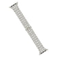 Frerndorf | Für Apple Watch Series 9 45mm Doppel-T Edelstahl Armband (Starlight)