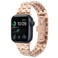 Frendorf | Für Apple Watch SE 40mm Double T Edelstahl Armband (Roségold)