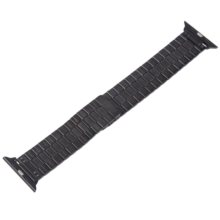Frerndorf | Für Apple Watch Ultra 49mm Bambus Edelstahl Magnetische Armbänder (Schwarz)