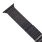 Frerndorf | Für Apple Watch Ultra 49mm Bambus Edelstahl Magnetische Armbänder (Schwarz)