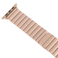 Frendorf | Für Apple Watch Series 5 40mm Bambus Edelstahl Magnetische Uhrband (Roségold)