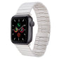 Frendorf | Für Apple Watch Series 5 40mm Bambus Edelstahl Magnetische Armbanduhr (Sternenlicht)