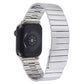 Frendorf | Für Apple Watch Series 4 40mm Bambus Edelstahl Magnetische Uhrband (Silber)