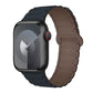Frendorf | Für Apple Watch Series 4 40mm I-förmiges magnetisches Silikon-Uhrenarmband (Mitternachts-Schokolade)
