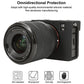 Frendorf | Voor Sony ILCE-7CM2 / A7C II / A7CR Litchi Textuur Zachte Silicone Beschermhoes (Zwart)
