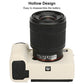 Frendorf | Voor Sony ILCE-7CM2 / A7C II / A7CR Litchi Textuur Zachte Siliconen Beschermcase (Wit)
