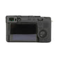 Frendorf | Voor Sony ILCE-7CM2 / A7C II / A7CR Glanzend Zacht Siliconen Beschermcase (Zwart)