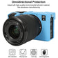 Frendorf | Voor Sony ILCE-7CM2 / A7C II / A7CR Glanzend Zacht Siliconen Beschermhoes (Blauw)