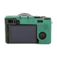 Frendorf | Für Sony ILCE-7CM2 / A7C II / A7CR Glänzende weiche Silikon-Schutzhülle (Grün)