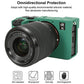 Frendorf | Für Sony ILCE-7CM2 / A7C II / A7CR Glänzende weiche Silikon-Schutzhülle (Grün)