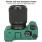 Frendorf | Für Sony ILCE-7CM2 / A7C II / A7CR Glänzende weiche Silikon-Schutzhülle (Grün)