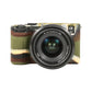 Frendorf | Voor Sony ILCE-7CM2 / A7C II / A7CR Glanzend Zacht Siliconen Beschermcase (Camouflage)