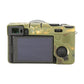 Frendorf | Voor Sony ILCE-7CM2 / A7C II / A7CR Glanzend Zacht Siliconen Beschermcase (Camouflage)