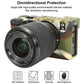 Frendorf | Voor Sony ILCE-7CM2 / A7C II / A7CR Glanzend Zacht Siliconen Beschermcase (Camouflage)