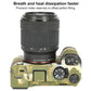 Frendorf | Voor Sony ILCE-7CM2 / A7C II / A7CR Glanzend Zacht Siliconen Beschermcase (Camouflage)