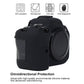 Frendorf | Für Canon EOS R6 Mark II Litschi Textur Weiche Silikon Schutzhülle (Schwarz)