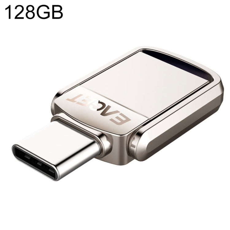 Frendorf | 128G USB 3.1 + USB-C Schnittstelle Metall Twister Flash U Disk, Standard