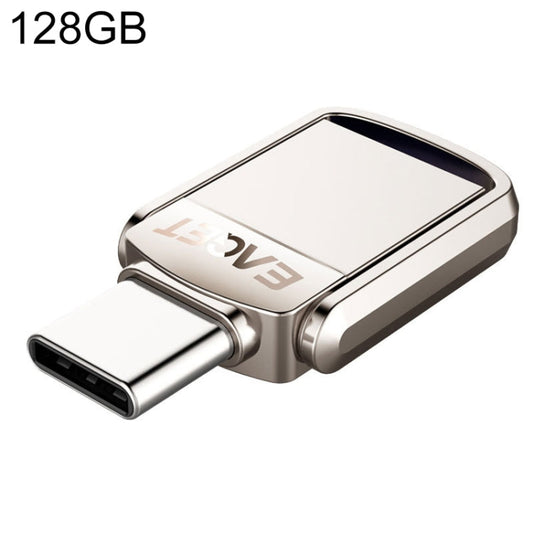 Frendorf | 128G USB 3.1 + USB-C Schnittstelle Metall Twister Flash U Disk, Standard
