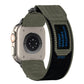 Frendorf | Für Apple Watch SE 2023 40mm Nylon Klettverschluss Uhrband (Grau)