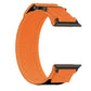 Frendorf | Für Apple Watch Series 4 40mm Nylon Haken- und Schleifenverschluss-Uhrenarmband (Orange)