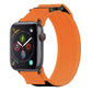 Frendorf | Für Apple Watch Series 4 40mm Nylon Haken- und Schleifenverschluss-Uhrenarmband (Orange)