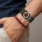 Frendorf | Für Apple Watch Series 4 40mm Nylon Haken- und Schleifenverschluss-Uhrenarmband (Orange)
