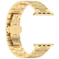 Frendorf | Für Apple Watch SE 2023 40mm Twill Edelstahl Armband (Gold)