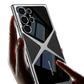 Frendorf | Für Samsung Galaxy S24 Ultra GKK Leder Elektroplating Supersonic Speed Stoßfeste Telefonhülle (Carbonfaser)