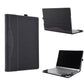 Frendorf | Für Microsoft Surface Book 3 / 2 / 1 13,5 Zoll Stofftextur Laptop Lederhülle mit Standfunktion (Schwarz)