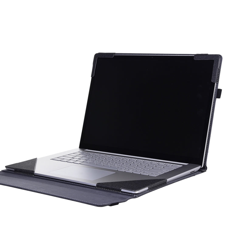Frendorf | Für Lenovo ThinkPad X1 Yoga Gen 4 Stofftextur Laptop-Leder-Schutzhülle (Schwarz)