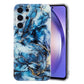 Frendorf | Für Samsung Galaxy S24 Ultra 5G IMD Marmor Muster TPU Handyhülle (Grau)