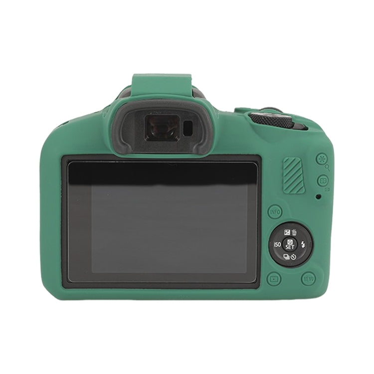 Frendorf | Für Canon EOS R100 Glänzende Weiche Silikon Schutzhülle (Grün)