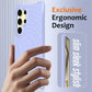 Frendorf | Für Samsung Galaxy S24 Ultra 5G Wave Texture MagSafe Magnetic Liquid Silicone Handyhülle (Lila)