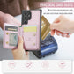 Frendorf | Für Samsung Galaxy S24 Ultra 5G JEEHOOD J05 Business Magnetic Style RFID Leder Handyhülle (Pink)