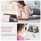Frendorf | Für Samsung Galaxy S24 Ultra 5G JEEHOOD J05 Business Magnetic Style RFID Leder Handyhülle (Pink)