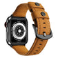 Frendorf | Für Apple Watch 5 & 4 40mm / 3 & 2 & 1 38mm Lederarmband (Braun)