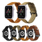 Frendorf | Für Apple Watch 5 & 4 40mm / 3 & 2 & 1 38mm Lederarmband (Braun)