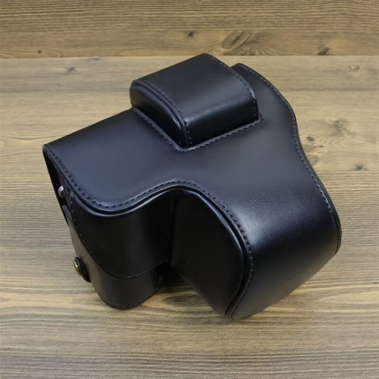 Frendorf | Für FUJIFILM X-S20 Vollkörper Leder Kamera Tasche mit Tragegurt (Schwarz)