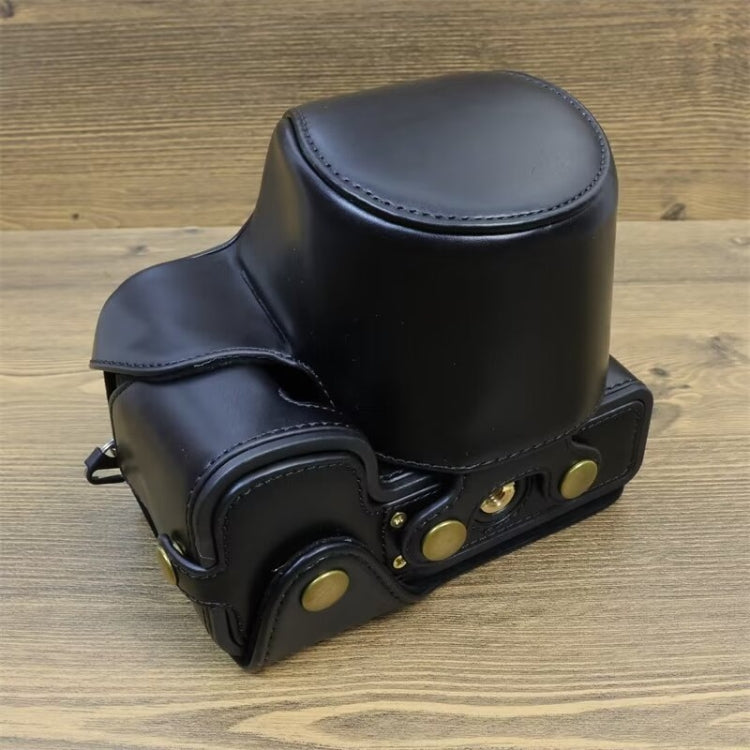 Frendorf | Für FUJIFILM X-S20 Vollkörper Leder Kamera Tasche mit Tragegurt (Schwarz)