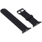 Frerndorf | Für Apple Watch Series 8&7 41mm / SE 2&6&SE&5&4 40mm / 3&2&1 38mm Silikon Wellenstil Uhrband (Gelb)