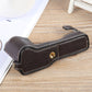 Frendorf | Für FUJIFILM X-T1 Buffalo Texture PU Leather Kamera Halbhülle Basis (Dunkelbraun)