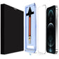 Frendorf | Für iPhone 12 Pro Max LK Easy Install HD Gehärtetes Glasfilm (Schwarz)