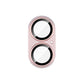 Frendorf | Für iPhone 16 / 16 Plus IMAK Metal Armor Premium Kamera Schutzfolie (Pink)