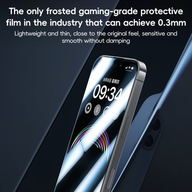 Frendorf | Für iPhone 16 Benks Ice Sense Gaming Frosted Tempered Glass Film
