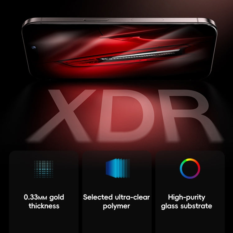 Frendorf | Für iPhone 16 Pro Max Benks Zero Sense Series HD gehärtete Schutzfolie