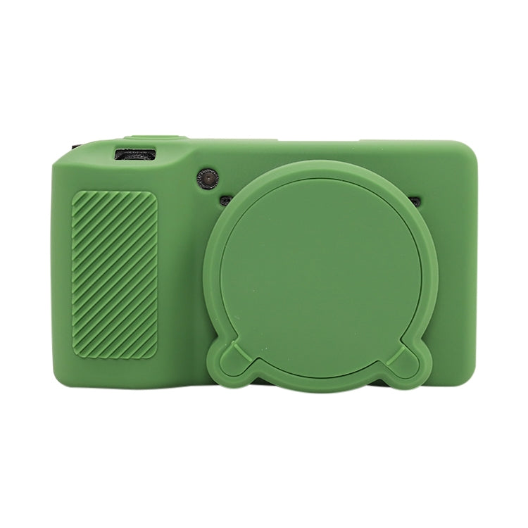 Frendorf | Voor Ricoh GR III Zachte Siliconen Beschermhoes (Groen)