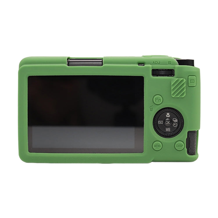 Frendorf | Voor Ricoh GR III Zachte Siliconen Beschermhoes (Groen)